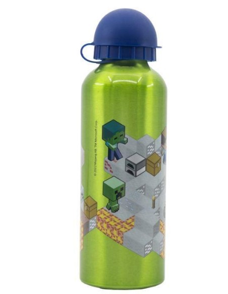 Cantimplora aluminio 530 ml Minecraft Isometric