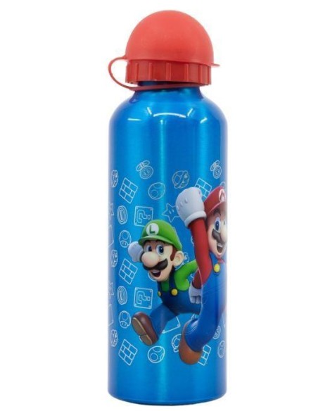 Cantimplora aluminio 530 ml Super Mario Isometric