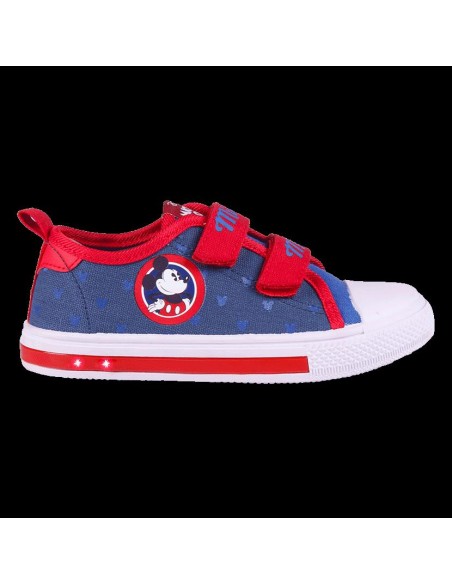 Deportiva Mickey loneta luces v21