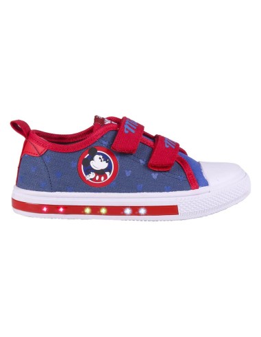 Deportiva Mickey loneta luces v21