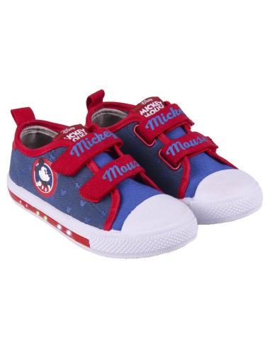 Deportiva Mickey loneta luces v21