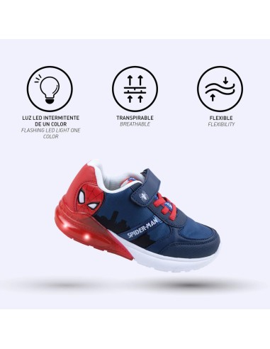 Deportiva luces Spiderman 2300005854 v23