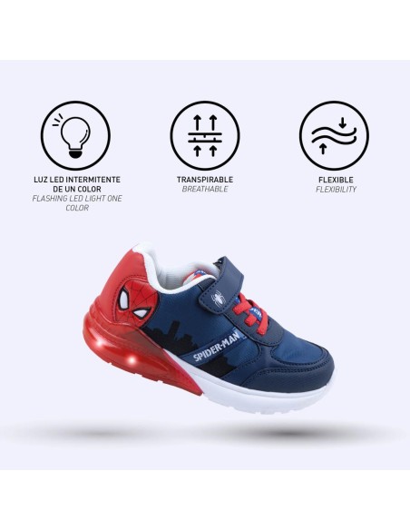 Deportiva luces Spiderman 2300005854 v23
