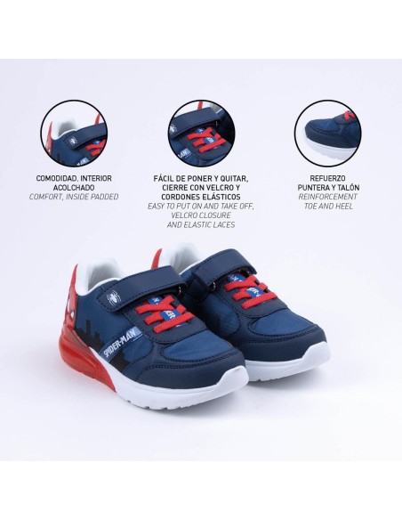 Deportiva luces Spiderman 2300005854 v23
