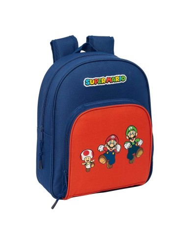 Mochila 34cm Super Mario World adaptable