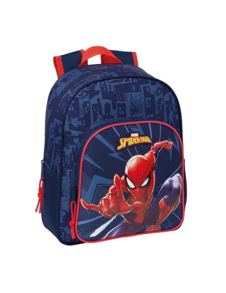 Mochila 34cm Spiderman adaptable