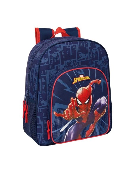 Mochila 38cm Spiderman adaptable