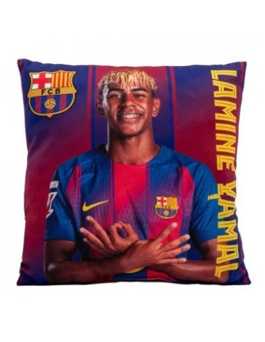 Cojín relleno Lamine Yamal FC Barcelona 40X40