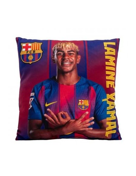 Cojín relleno Lamine Yamal FC Barcelona 40X40