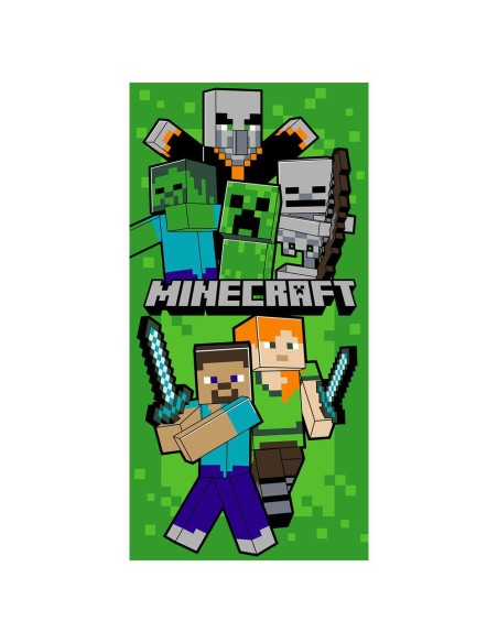 Toalla Minecraft microfibra 2