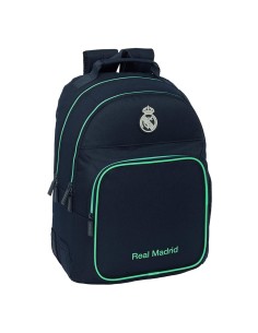 Mochila 42cm doble reforzada Real Madrid adaptable 2ª...