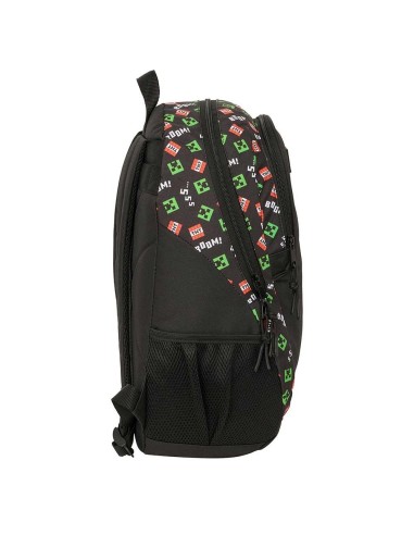 Mochila 44cm Minecraft adaptable 