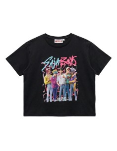 Camiseta mc Huntrix KPop Demon Hunters Saja Boys (6 a 14). 