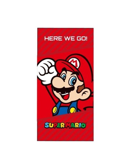 Toalla Super Mario Bros microfibra