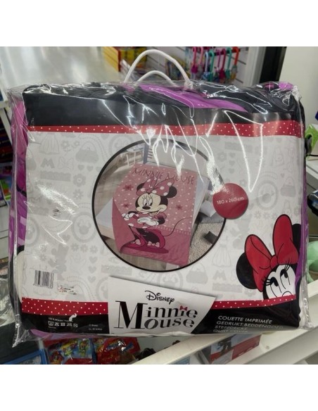Edredón duvet nórdico 260gr para cama de 90cm 180x260cm de Minnie Mouse