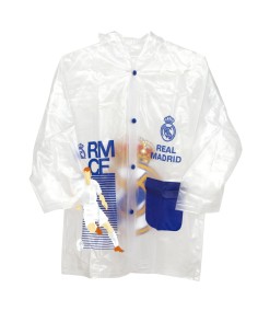 Impermeable Real Madrid transparente RM12978 (4-8) 2