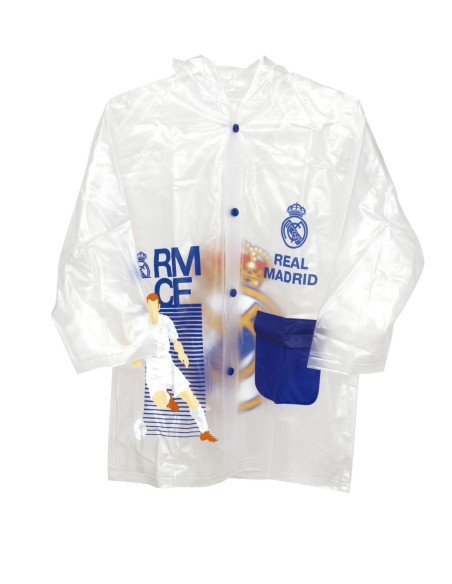 Impermeable Real Madrid transparente RM12978 (4-8)