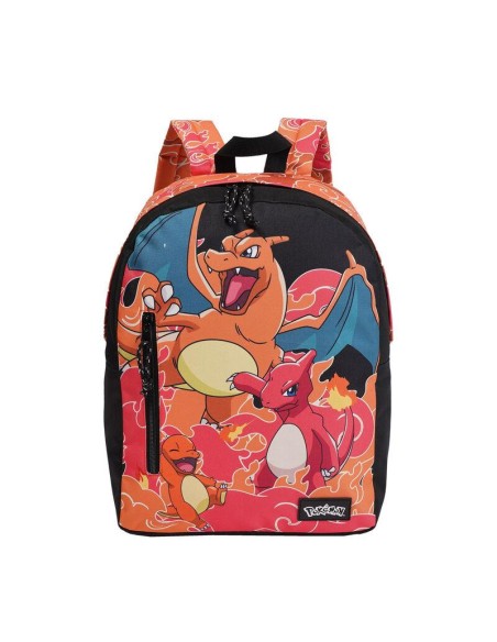 Mochila 42cm Charmander Evolution Pokemon adaptable