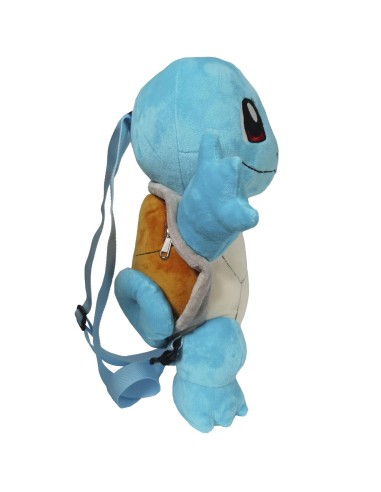 Mochila Peluche Squirtle Pokemon 36cm
