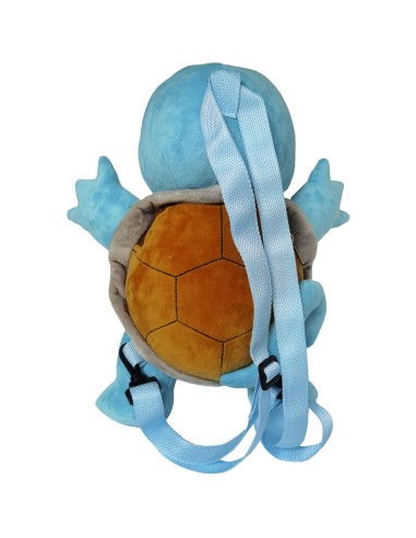 Mochila Peluche Squirtle Pokemon 36cm