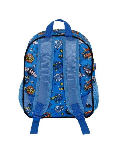 Mochila 31cm Lets Roll Sonic the Hedgehog 3D