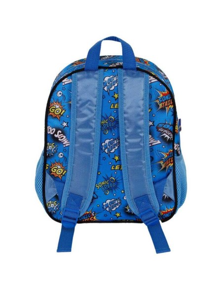Mochila 31cm Lets Roll Sonic the Hedgehog 3D