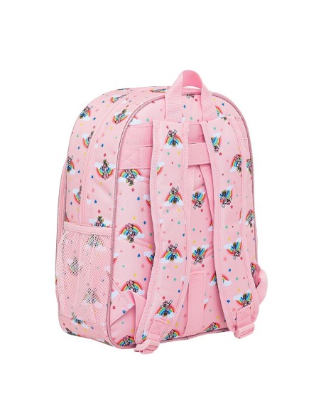Mochila 38cm Minnie Mouse Rainbow adaptable (cabe libreta DinA4)
