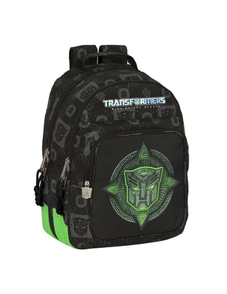 Mochila 42cm doble Transformers adaptable
