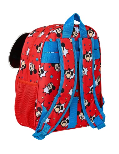 Mochila 34cm Mickey Mouse "HAPPY SMILES"