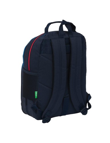Mochila 42cm doble Benetton Sixties adaptable a...