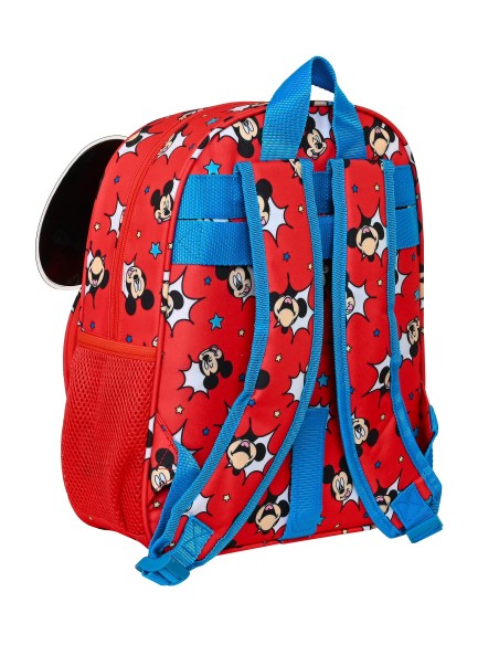 Mochila 34cm Mickey Mouse "HAPPY SMILES"