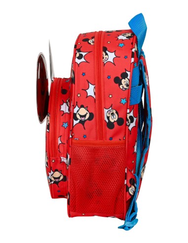Mochila 34cm Mickey Mouse "HAPPY SMILES"