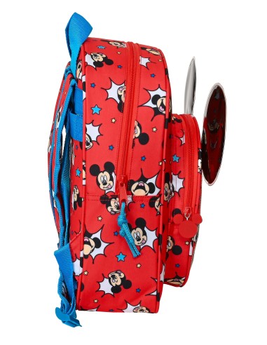 Mochila 34cm Mickey Mouse "HAPPY SMILES"