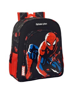 Mochila 38cm Spiderman Hero adaptable a carro