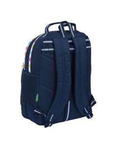 Mochila 42cm doble Benetton Love adaptable a carro 2
