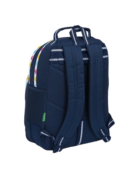 Mochila 42cm doble Benetton Love adaptable a carro