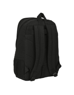 Mochila 44cm Kappa negra adaptable 2