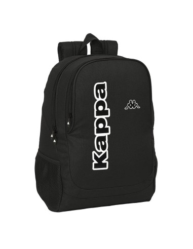 Mochila 44cm Kappa negra adaptable