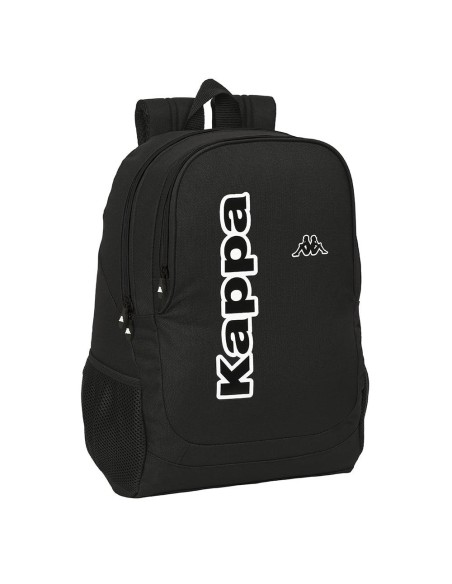 Mochila 44cm Kappa negra adaptable