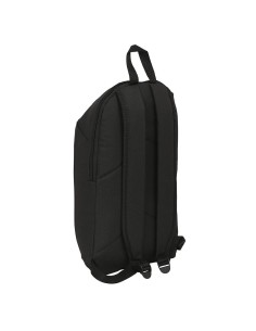 Mochila 39cm Kappa Black cremallera vertical 2