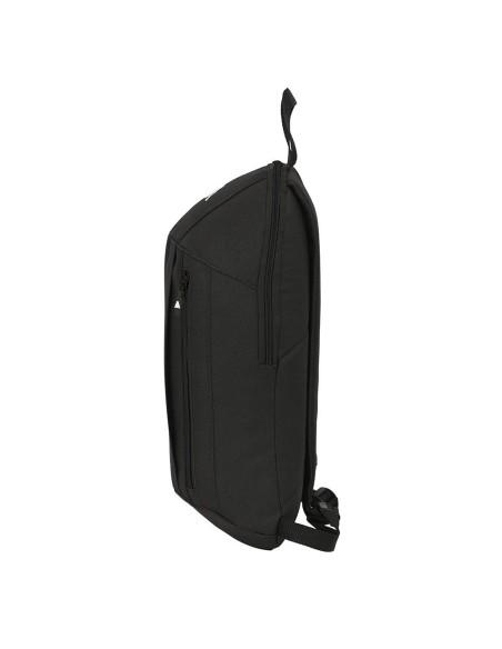 Mochila 39cm Kappa Black cremallera vertical