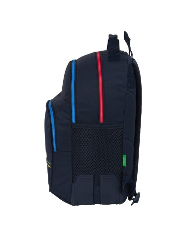 Mochila 42cm doble Benetton Sixties adaptable a...