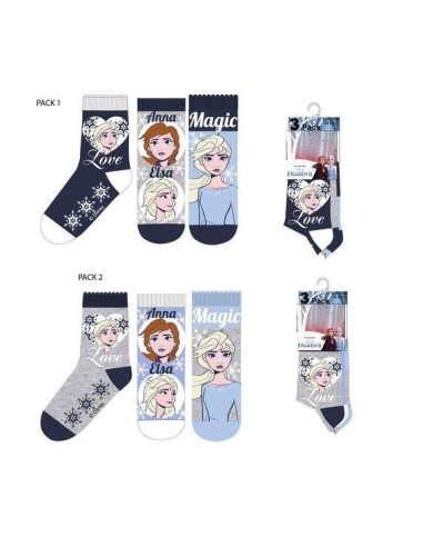 Pack 3 calcetines Frozen HU0634 i21