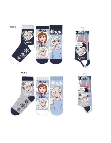 Pack 3 calcetines Frozen HU0634 i21