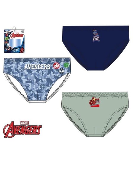 Pack 3 slip Vengadores EV3027