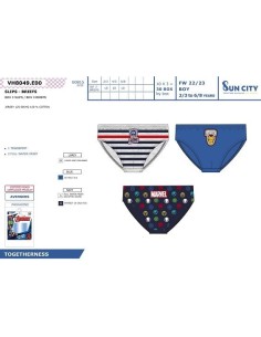 Pack 3 slip Vengadores VH8049 i22 2