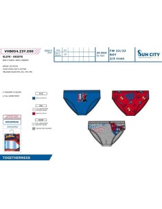 Pack 3 slip Spiderman VH8054 i22 2