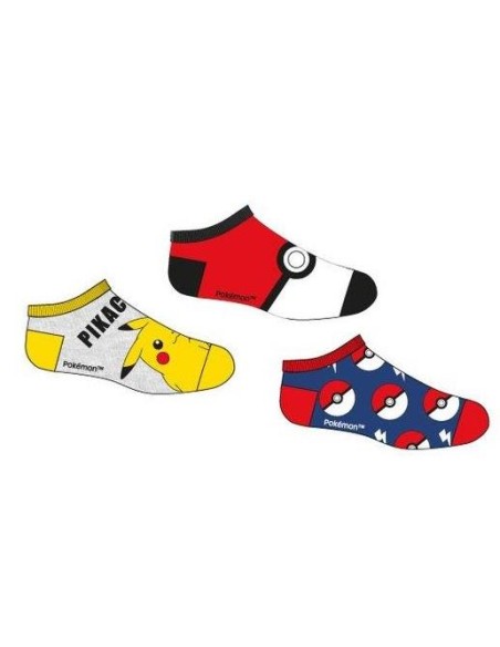 Pack 3 calcetines tobilleros Pokemon WE06378.E00 v23
