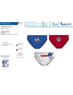 Pack 3 slips Sonic WE6393 2