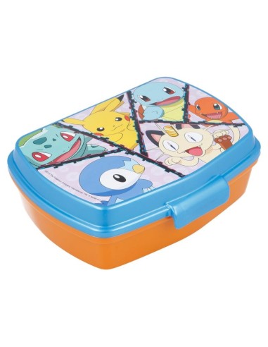 Sandwichera rectangular Pokemon distorsion